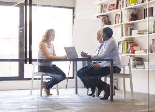 Group of people in a meeting room
