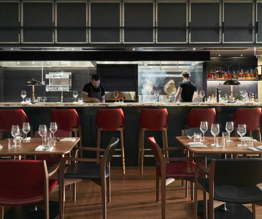 Kitchen view of Gridiron