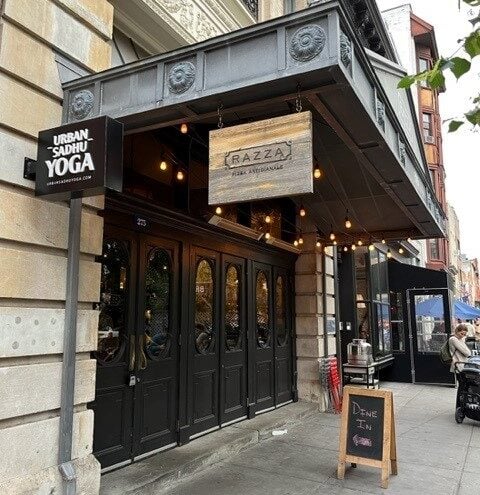 A photo of the restaurant front of Razza